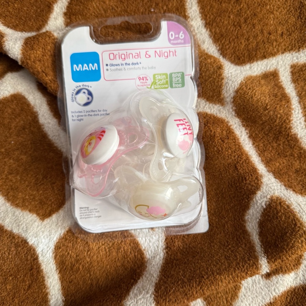 MAM Original & Night Pacifiers 0-6 Months